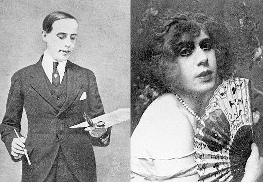 Einer Wegener e após sua transformação, como Lili Elbe