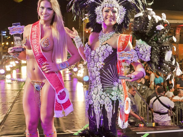 Electra e Fabricia Ferreira, as vencedoras da noite. Foto: José Somensi/Divulgação