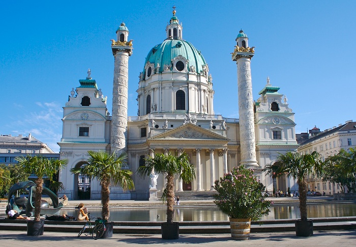 Igreja de São Carlos, em Viena