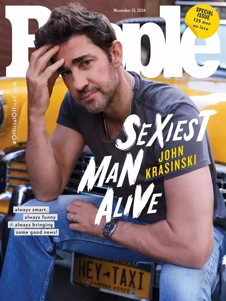 John Krasinski é eleito homem mais sexy do mundo em 2024