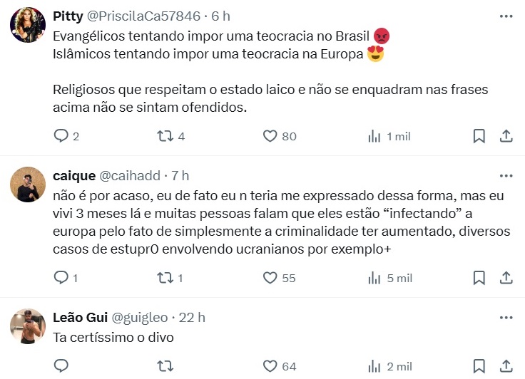 Muçulmanos e gays no Twitter