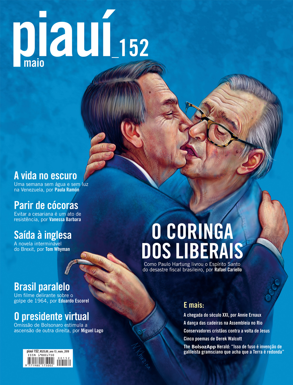 olavo de carvalho jair bolsonaro beijo piauí