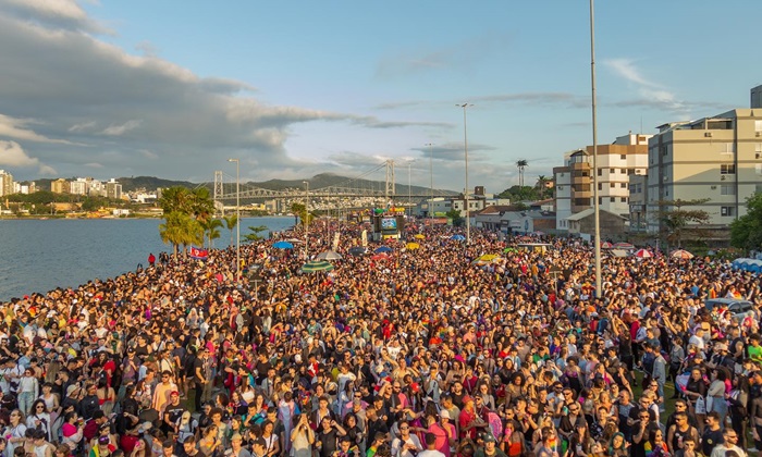 Parada LGBT gay de Floripa Florianópolis 2024